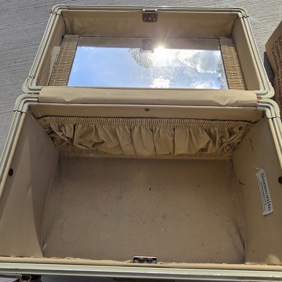 Samsonite Train Case Hardshell Vintage - Picture 2 of 4